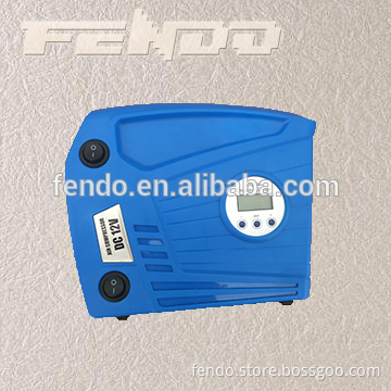 plastic digital display tire inflator DC12V 12A car air compressor